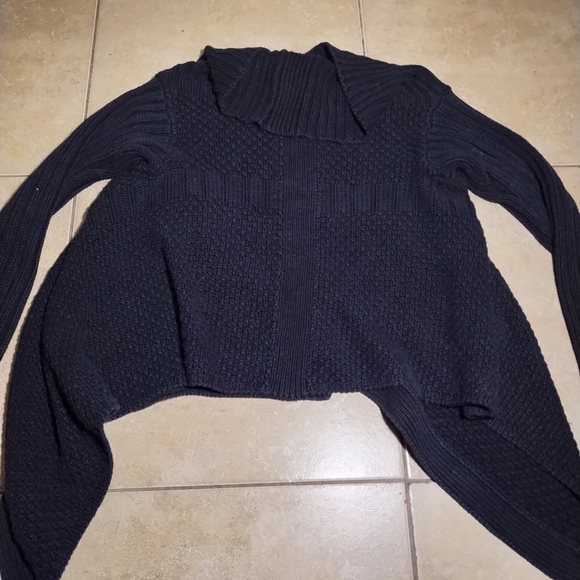 Joe Fresh Women's Chunky Knit Open Draped Waterfall Cardigan Size S/P - Picture 2 of 11